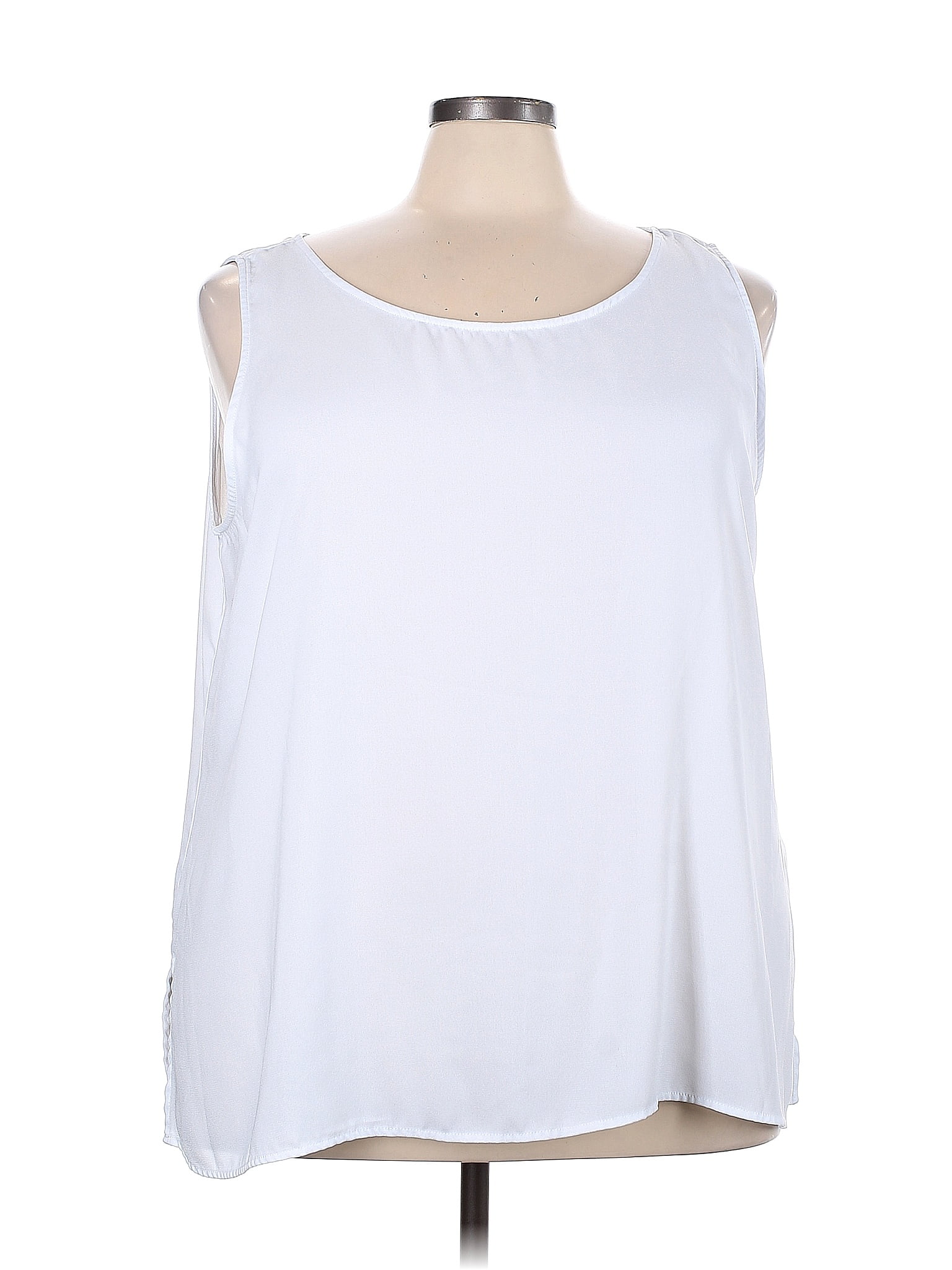 The Pioneer Woman White Tank Top Size 3X (Plus) - 56% off | ThredUp