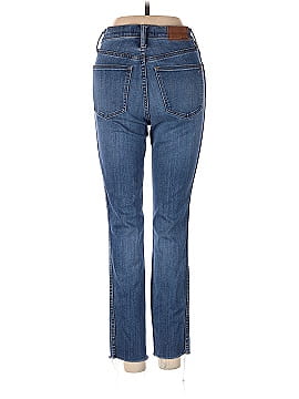 Madewell 10" High-Rise Skinny Crop Jeans: Button-Front TENCEL&trade; Denim Edition (view 2)