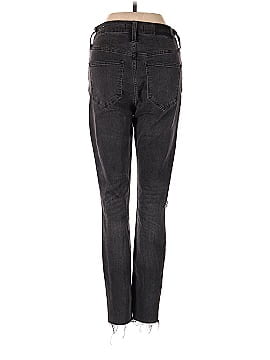 Madewell Curvy High-Rise Skinny Jeans in Black Sea (view 2)