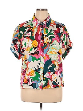 Crosby by Mollie Burch Short Sleeve Button-Down Shirt (view 1)