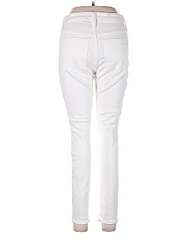 Madewell Curvy High-Rise Skinny Jeans in Pure White (view 2)
