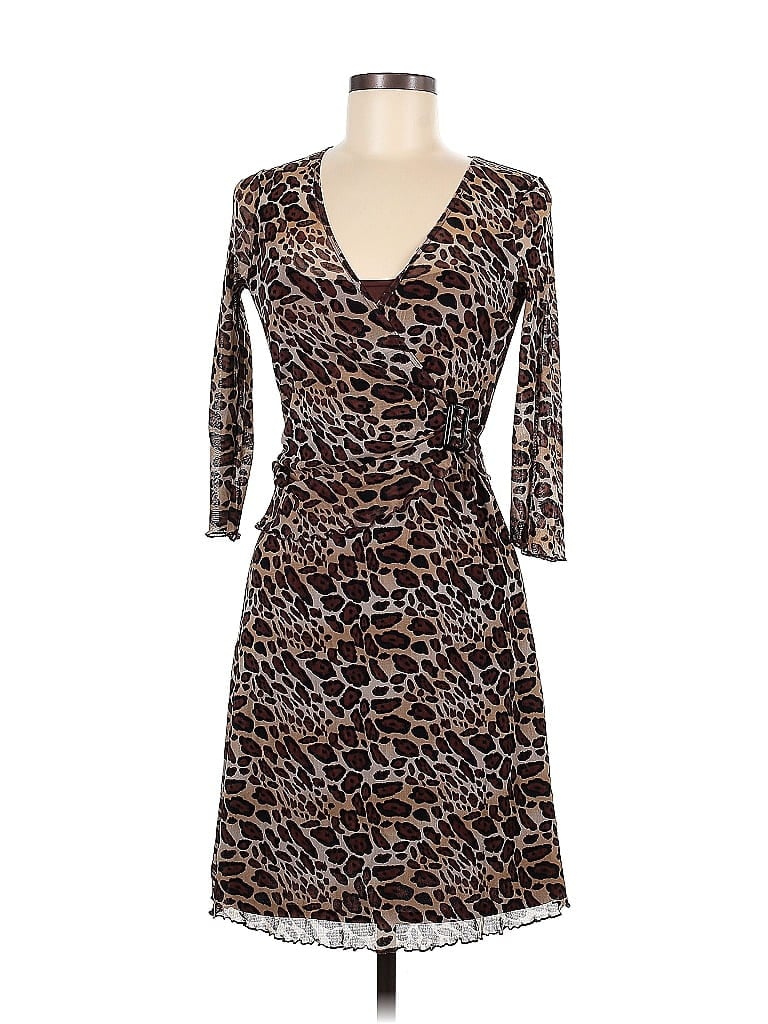 Click to view more detailed imagery on our partner's website Pre-owned Bcbgmaxazria Casual Dress In Brown