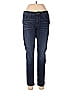 Banana Republic Factory Store Solid Tortoise Blue Jeans Size 8 - photo 1