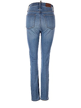 Madewell 11" High-Rise Skinny Jeans in Layne Wash: TENCEL&trade; Denim Edition (view 2)