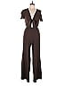 Forever 21 Solid Tortoise Brown Jumpsuit Size S - photo 1