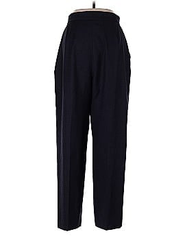 Chanel Navy Blue Wool Pants (view 2)