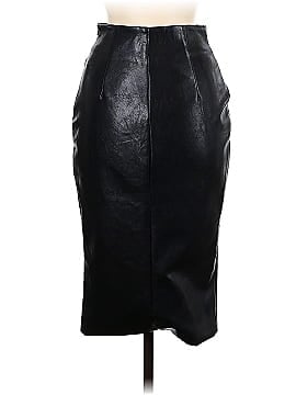 Superdown Faux Leather Skirt (view 2)