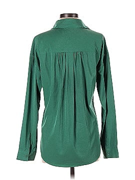 Diane von Furstenberg Long Sleeve Button-Down Shirt (view 2)