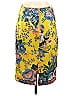 Diane von Furstenberg Floral Motif Baroque Print Floral Yellow Casual Skirt Size 6 - photo 2