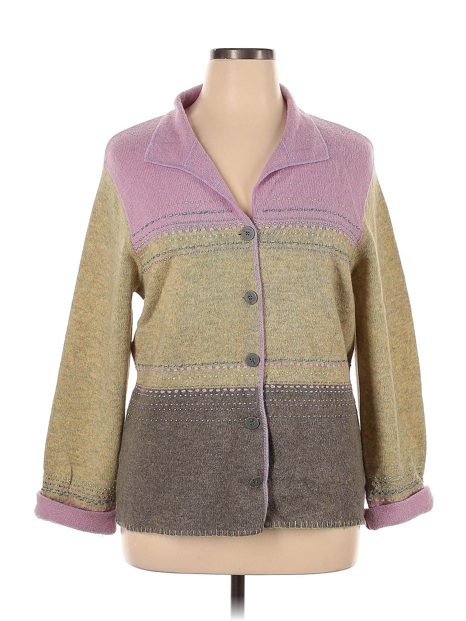 Sigrid Olsen 100% Wool Purple Jacket Size XL - 78% off | ThredUp