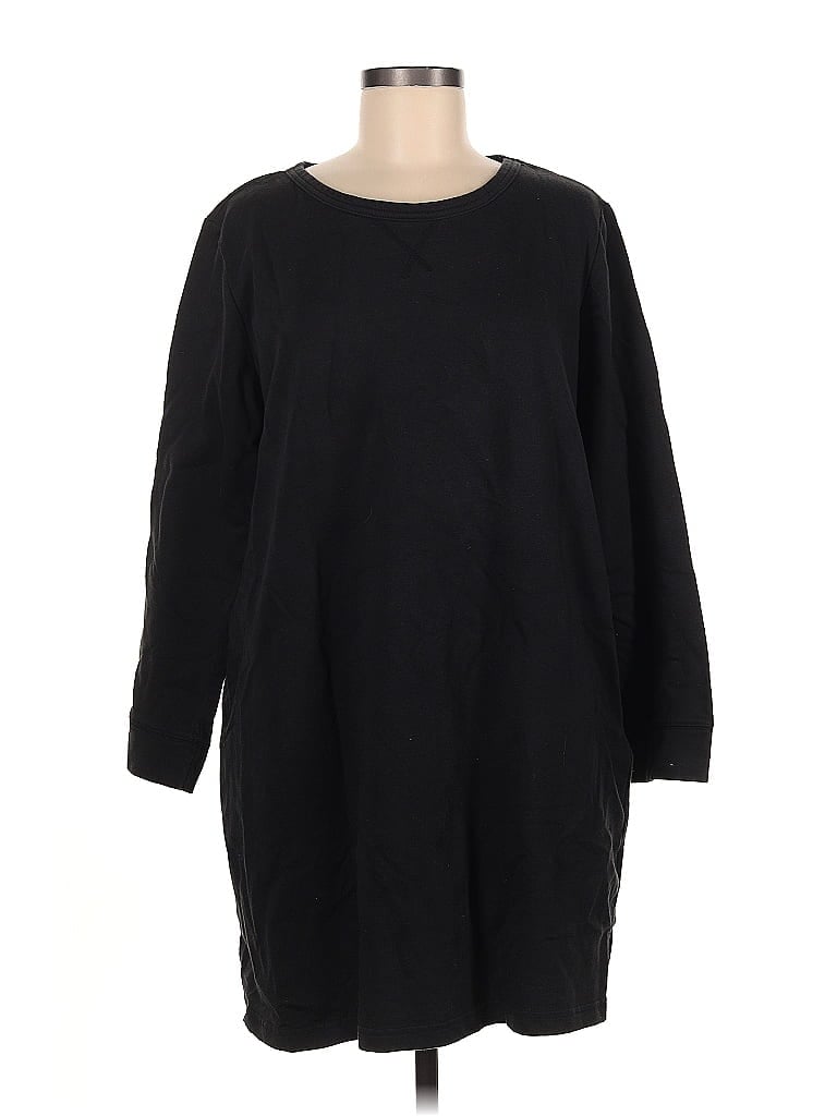Pre-owned Ellos Casual Dress In Black