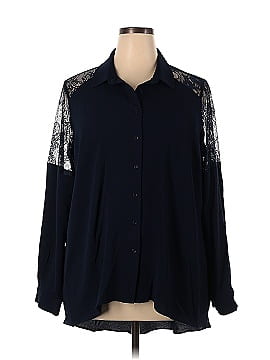 City Chic Long Sleeve Blouse (view 1)