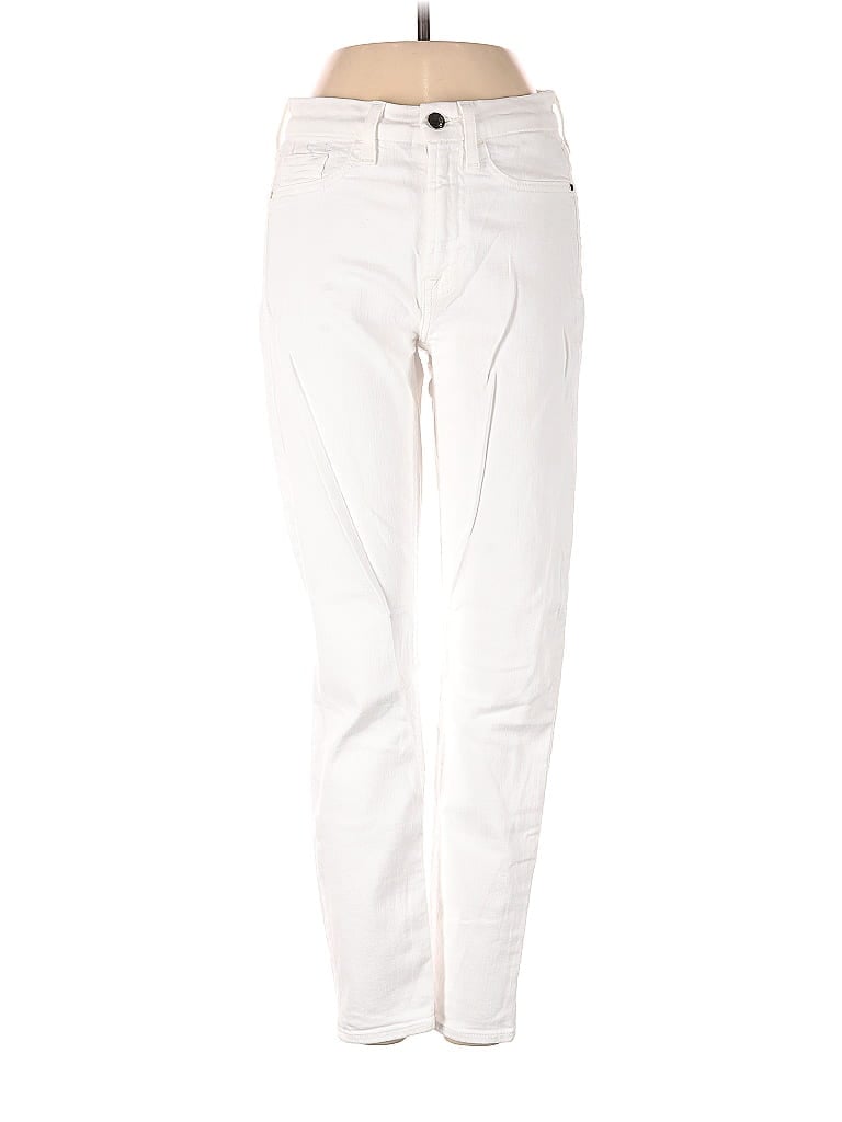 Pre-owned Jen 7 By 7 For All Mankind Jeans In White