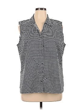 Gloria Vanderbilt Sleeveless Button-Down Shirt (view 1)