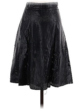 Monki Faux Leather Skirt (view 2)