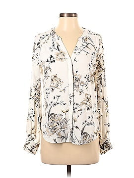 White House Black Market Long Sleeve Blouse (view 1)