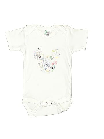 Laughing Giraffe Short Sleeve Onesie (view 1)