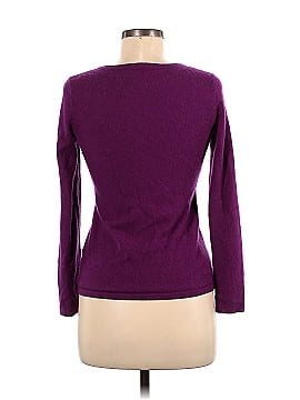 Black Saks Fifth Avenue Cashmere Pullover Sweater (view 2)