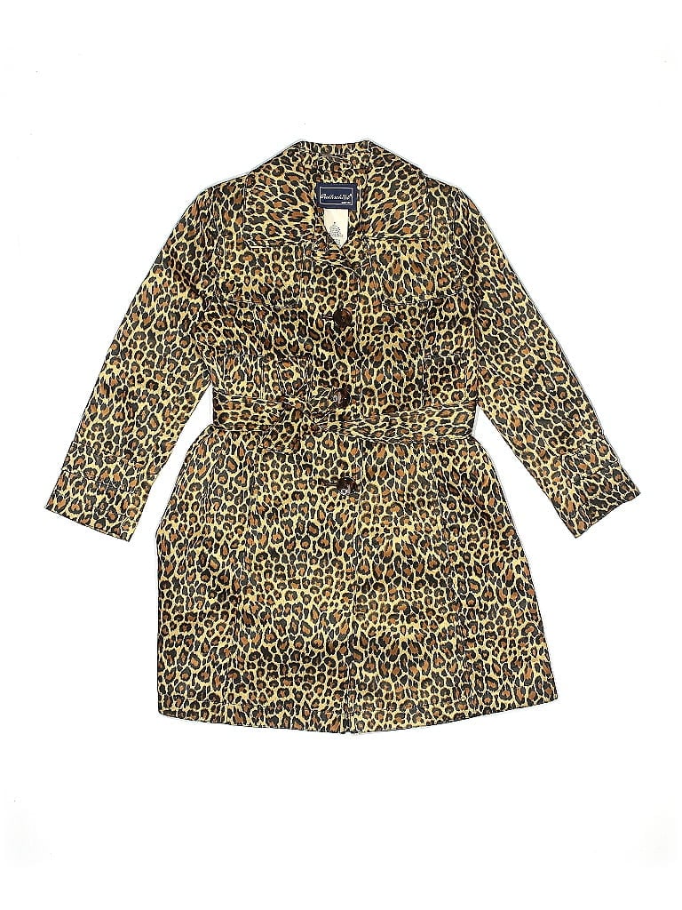 Rothschild Leopard Print Gold Jacket Size 7 - photo 1