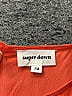 Superdown 100% Rayon Orange Romper Size XS - photo 3