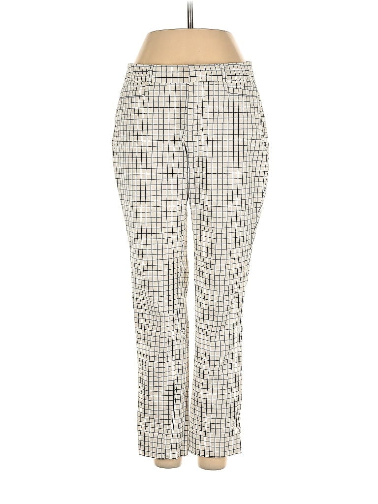 Banana Republic Factory Store Houndstooth Jacquard Checkered Gingham