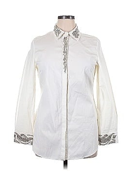 Lela Rose Long Sleeve Button-Down Shirt (view 1)