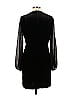 H&M Solid Black Casual Dress Size L - photo 2