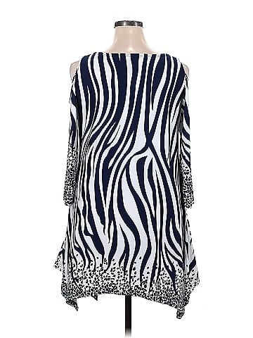 White Mark 3/4 Sleeve Blouse (view 2)