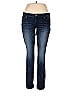 Express Jeans Solid Hearts Stars Ombre Blue Jeans Size 10 - photo 1