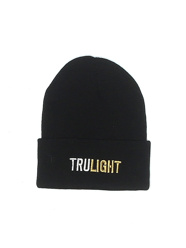 Pre-owned Assorted Brands Beanie Hat In Black