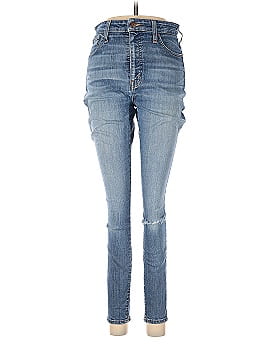 Madewell Curvy High-Rise Skinny Jeans in Moreaux Wash (view 1)