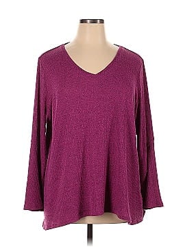 H By Halston Long Sleeve Top (view 1)