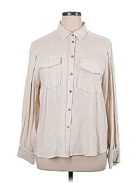 Y.A.S Long Sleeve Button-Down Shirt (view 1)