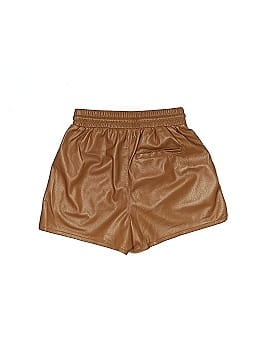Joie Faux Leather Shorts (view 2)