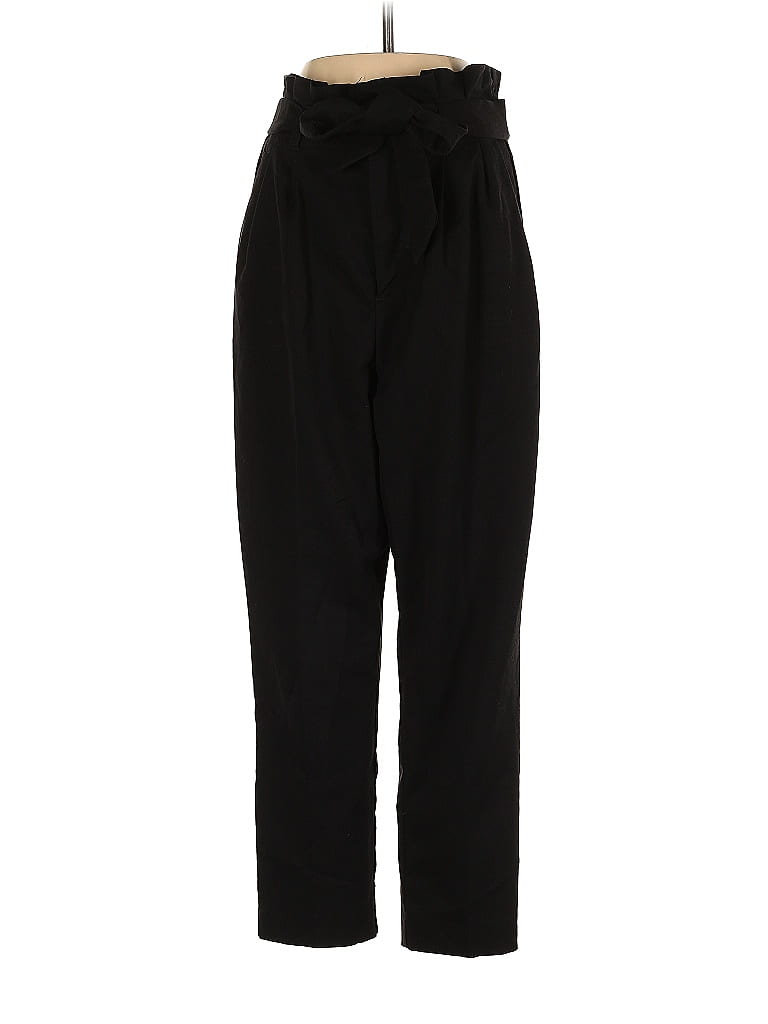 Pre-owned H&m Casual Pants In Black