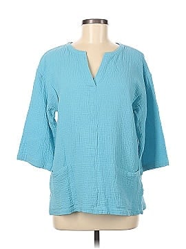 Soft Surroundings 3/4 Sleeve Blouse (view 1)
