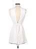 Topshop 100% Polyester White Romper Size 2 - photo 2