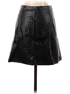 Alya Faux Leather Skirt (view 2)