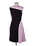 3.1 Phillip Lim 100% Wool Color Block Ombre Purple Casual Dress Size 6 - photo 2