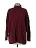 J.Jill 100% Polyester Burgundy Turtleneck Sweater Size S - photo 1