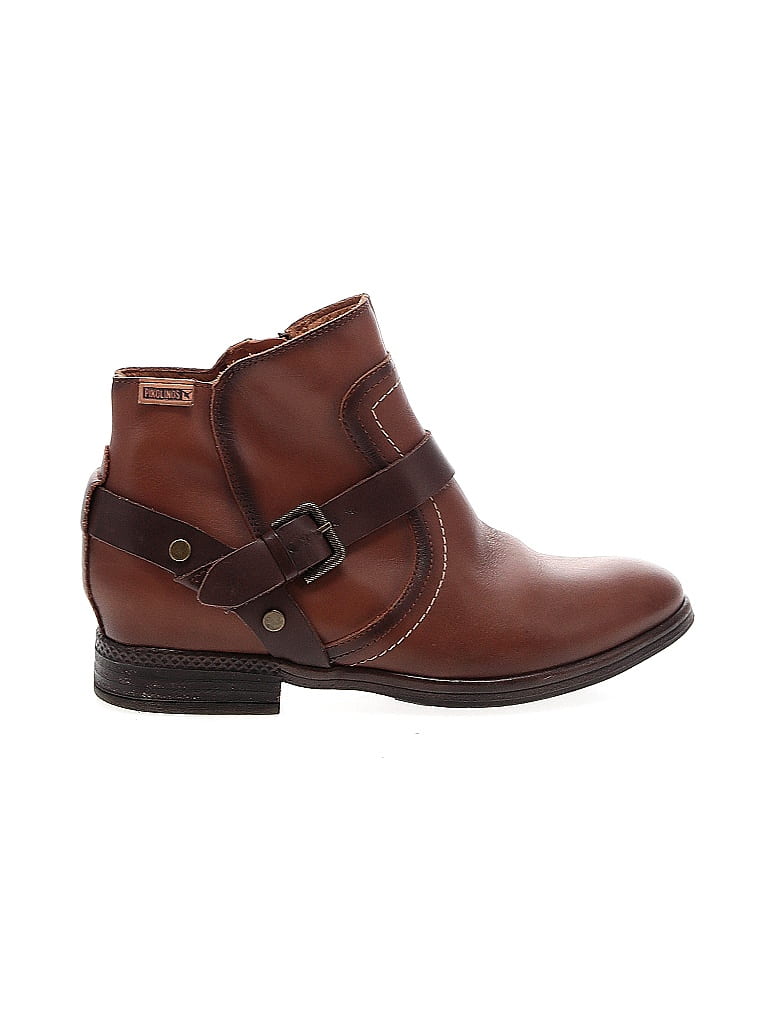 Pikolinos Brown Ankle Boots Size 37 (EU) - 64% off | ThredUp