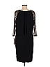 NY Collection 100% Polyester Black Casual Dress Size M - photo 2