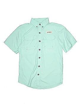 Magellan Outdoors, Shirts & Tops, Boys Youth Magellan Long Sleeve Button  Down Fishing Shirt