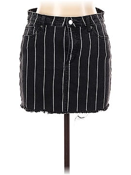 Tinsel Denim Skirt (view 1)