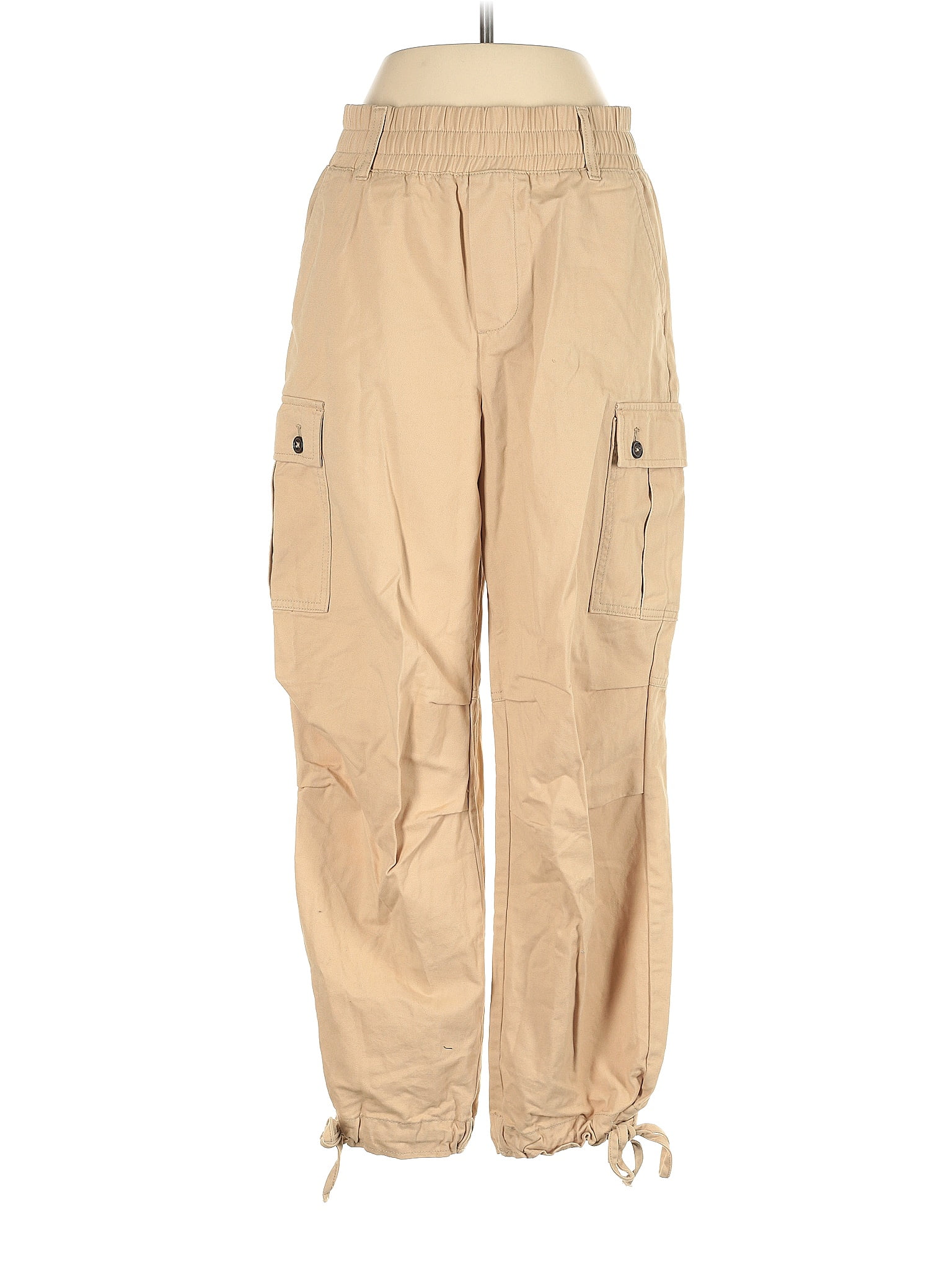 Forever 21 100 Cotton Tortoise Tan Cargo Pants Size S 50 off ThredUp