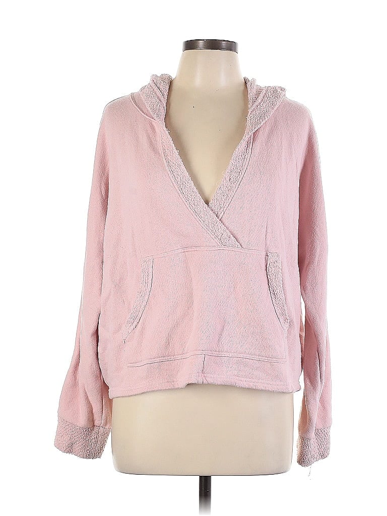 Victoria's Secret Pink Pink Pullover Hoodie Size L - photo 1