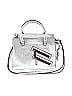 Rebecca Taylor Marled Silver Satchel One Size - photo 1