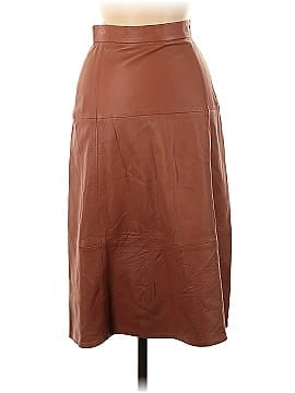 Iris & Ink Faux Leather Skirt (view 2)