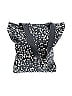 Assorted Brands Marled Acid Wash Print Graphic Gray Tote One Size - photo 2