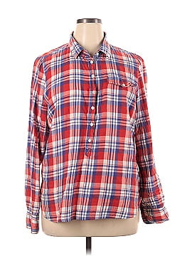 J.Crew Factory Store Long Sleeve Button-Down Shirt (view 1)